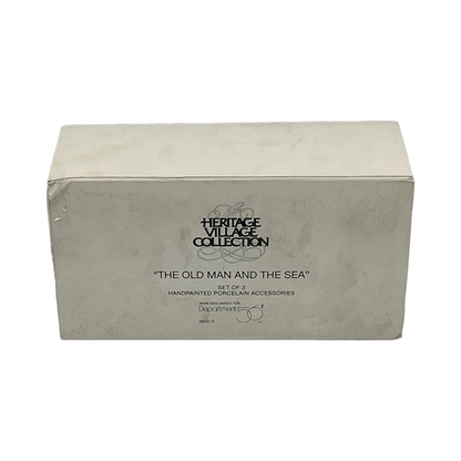 1994 The Old Man and the Sea – Set of 3 (Department 56 New England Village) Item #56553