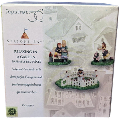 1998 Relaxing in a Garden (Department 56) 53307