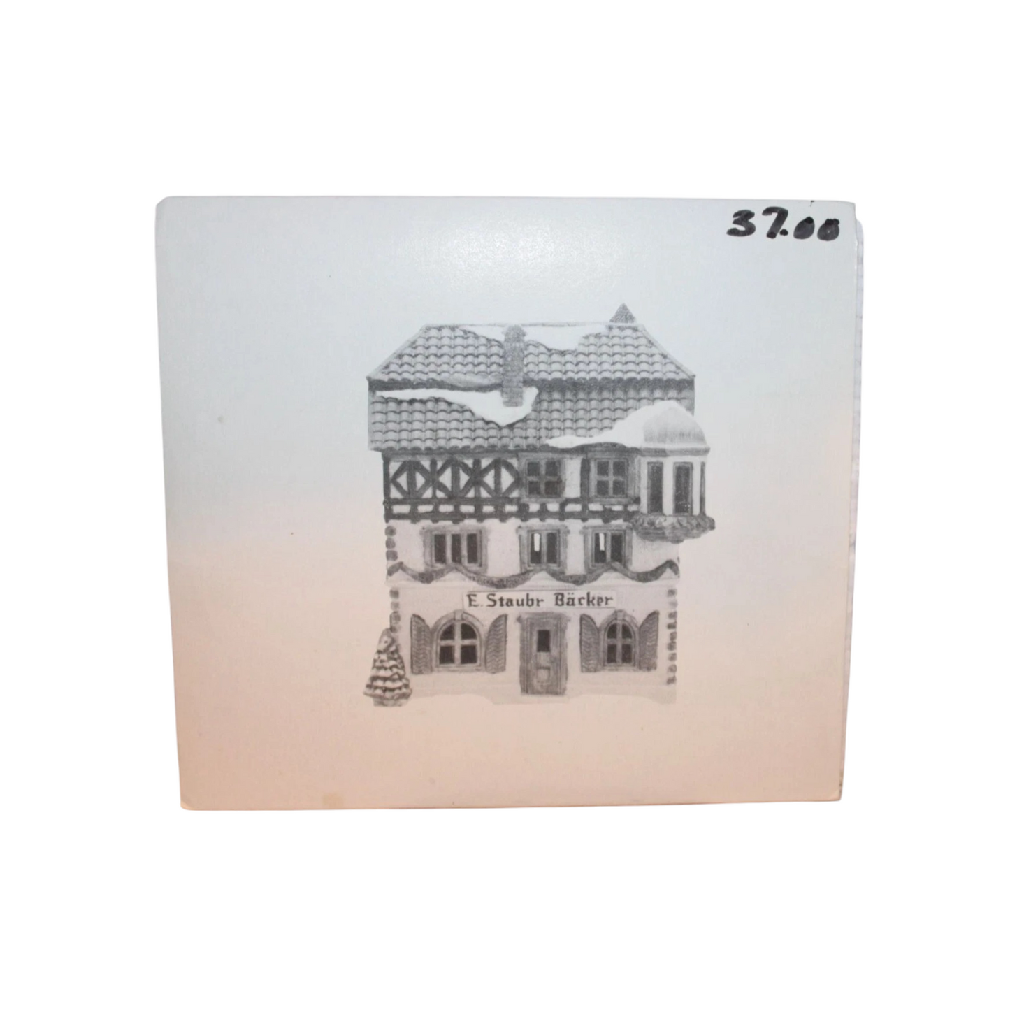 Vintage E. Staubr Backer - Alpine Village Series (Department 56) 1694818