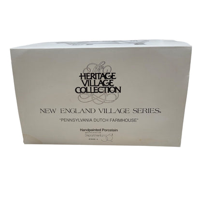 Vintage New England Village Series - Pennsylvania Dutch Farmhouse (Department 56) 5648-0