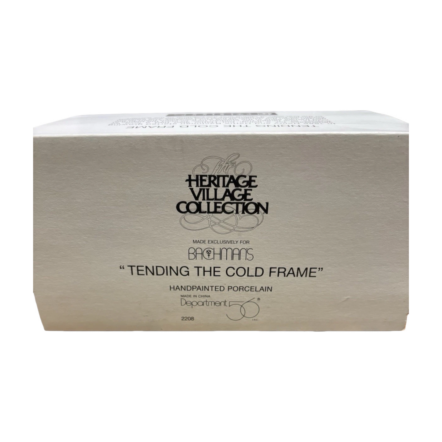 1980 Tending the Cold Frame – Department 56 – Item #2208