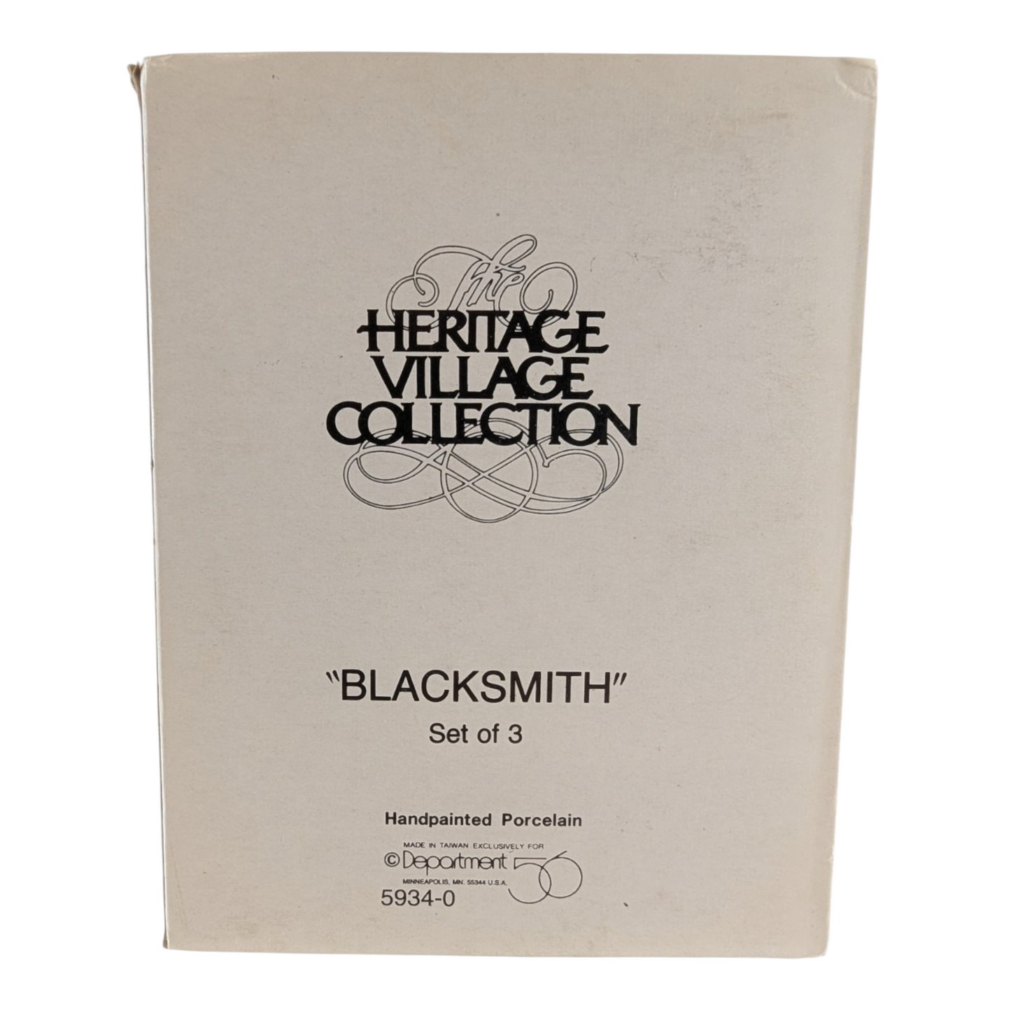 Vintage Blacksmith (Department 56) 5934-0