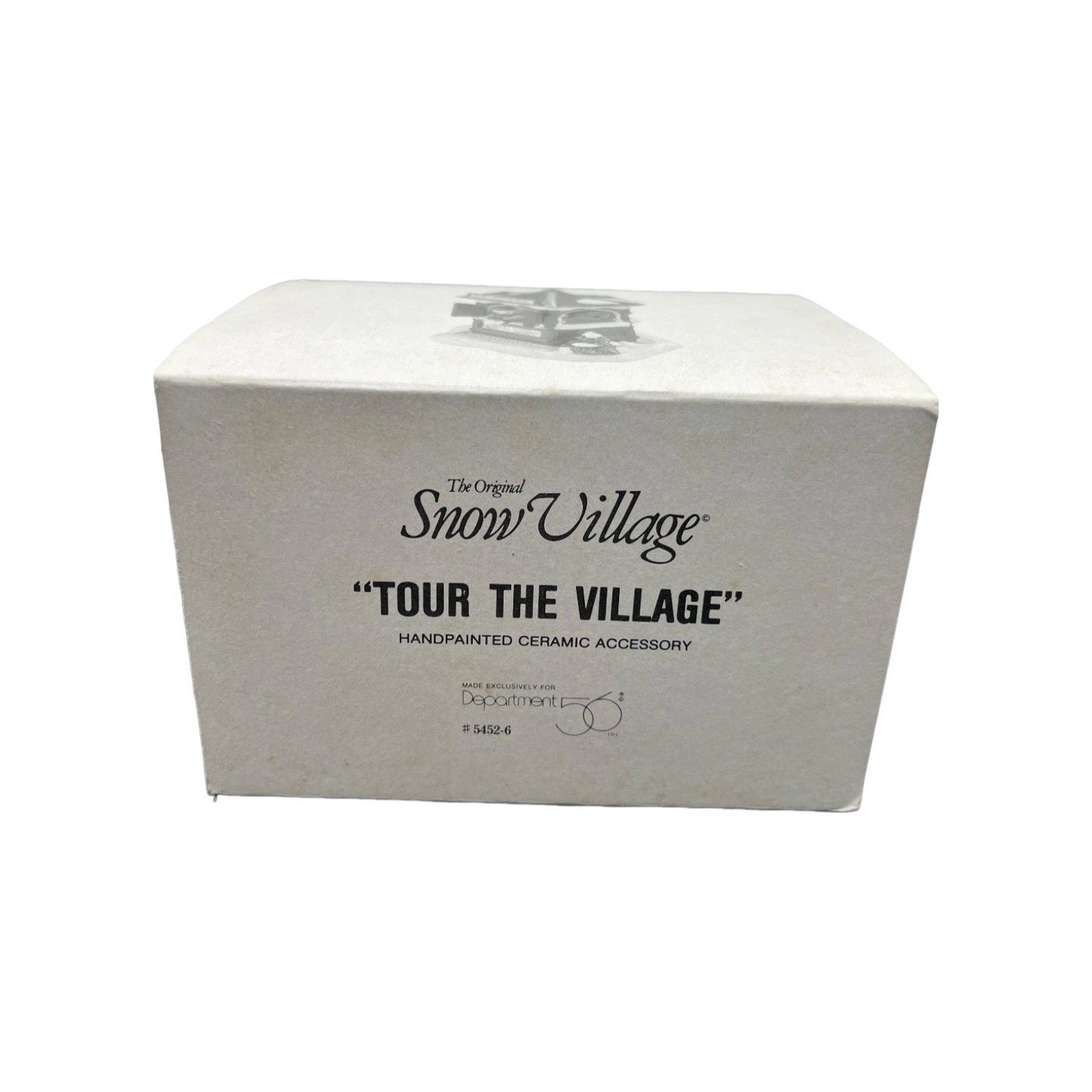 1993 “Tour the Village” – Original Snow Village (Department 56, Item #54526)