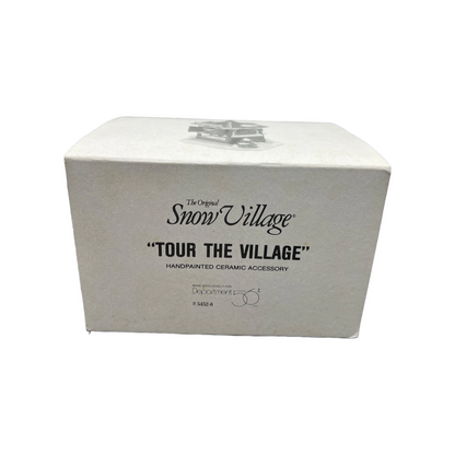 1993 “Tour the Village” – Original Snow Village (Department 56, Item #54526)