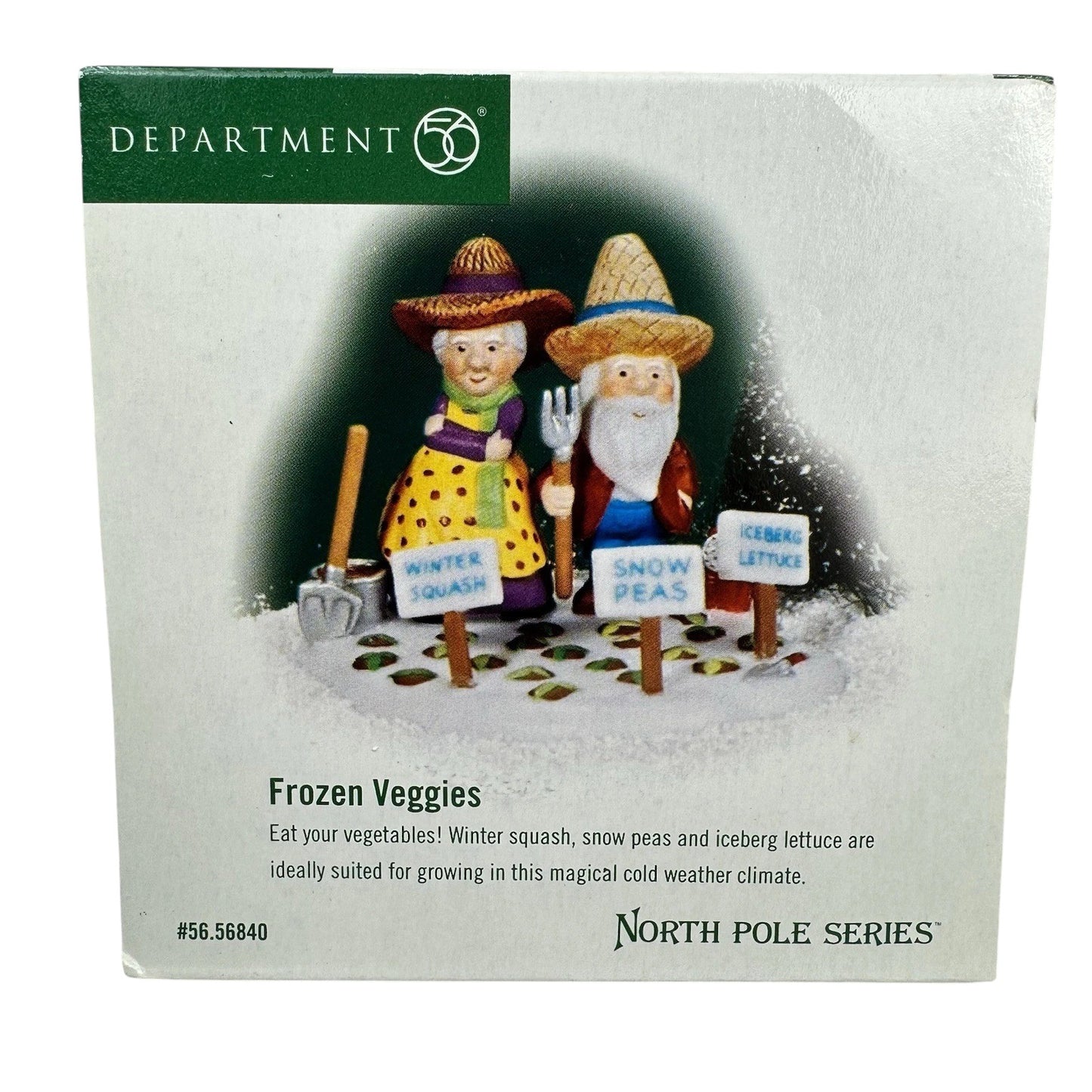 Vintage Frozen Veggies - North Pole Series (Department 56) 56840