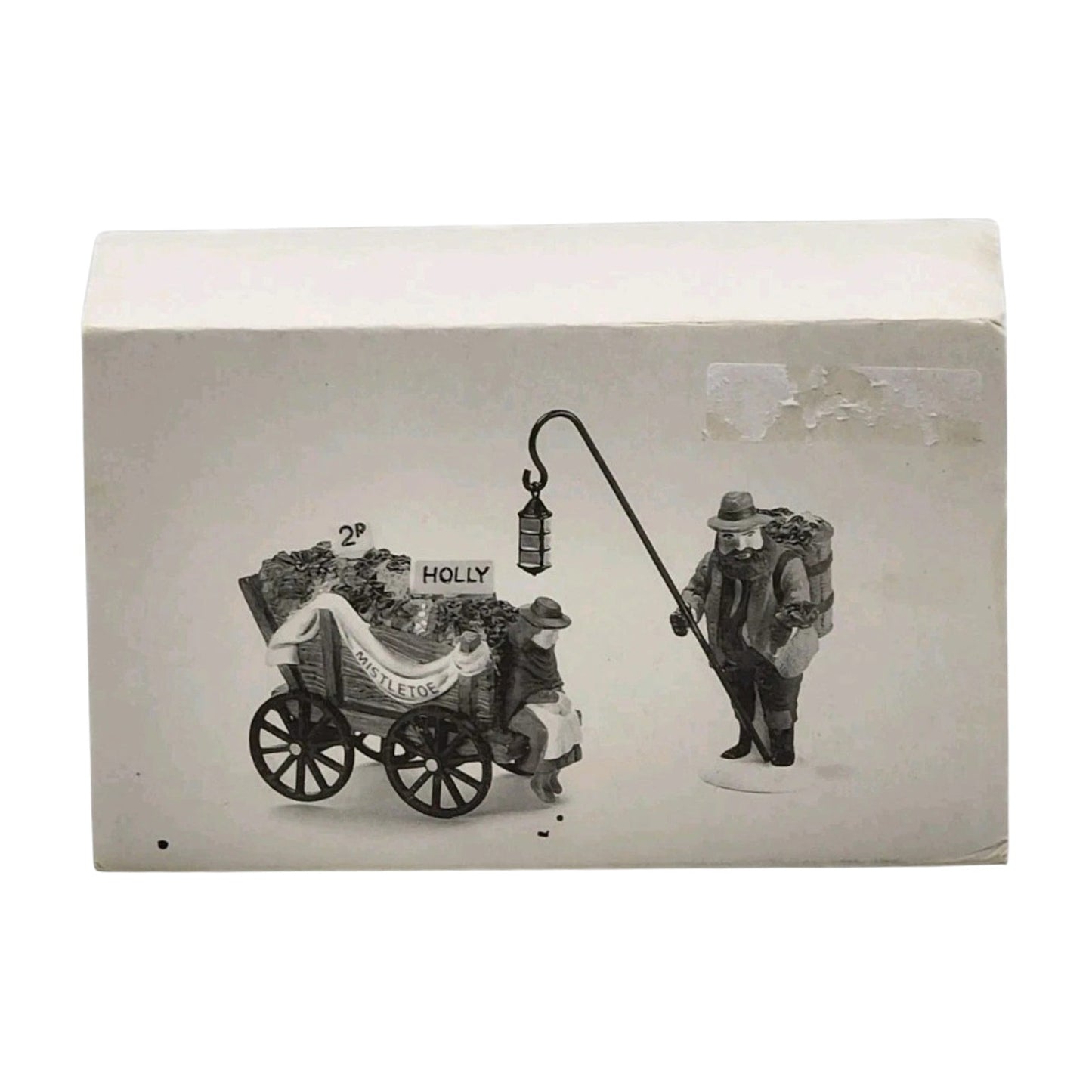 Vintage Chelsea Market Mistletoe Monger & Cart (Setof 2) (Department 56) 1433975