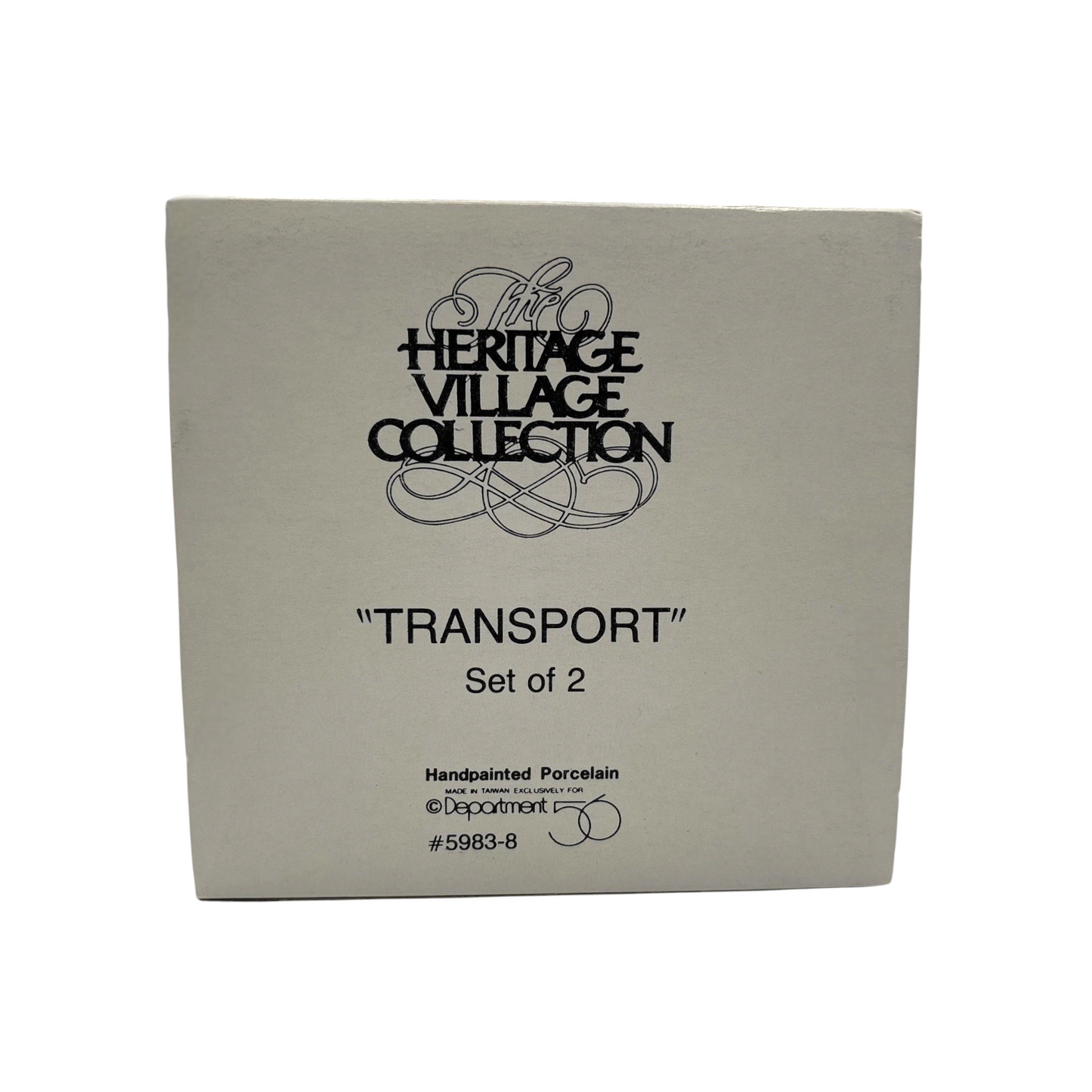 1988 Transport - Set of 2 (Department 56)