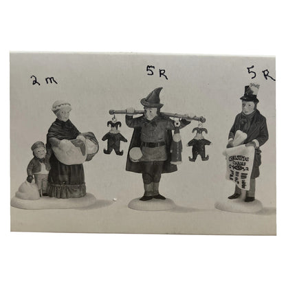 1990 Portobello Road Peddlers (Set of 3) – Dickens' Village Series (Department 56) 1434918