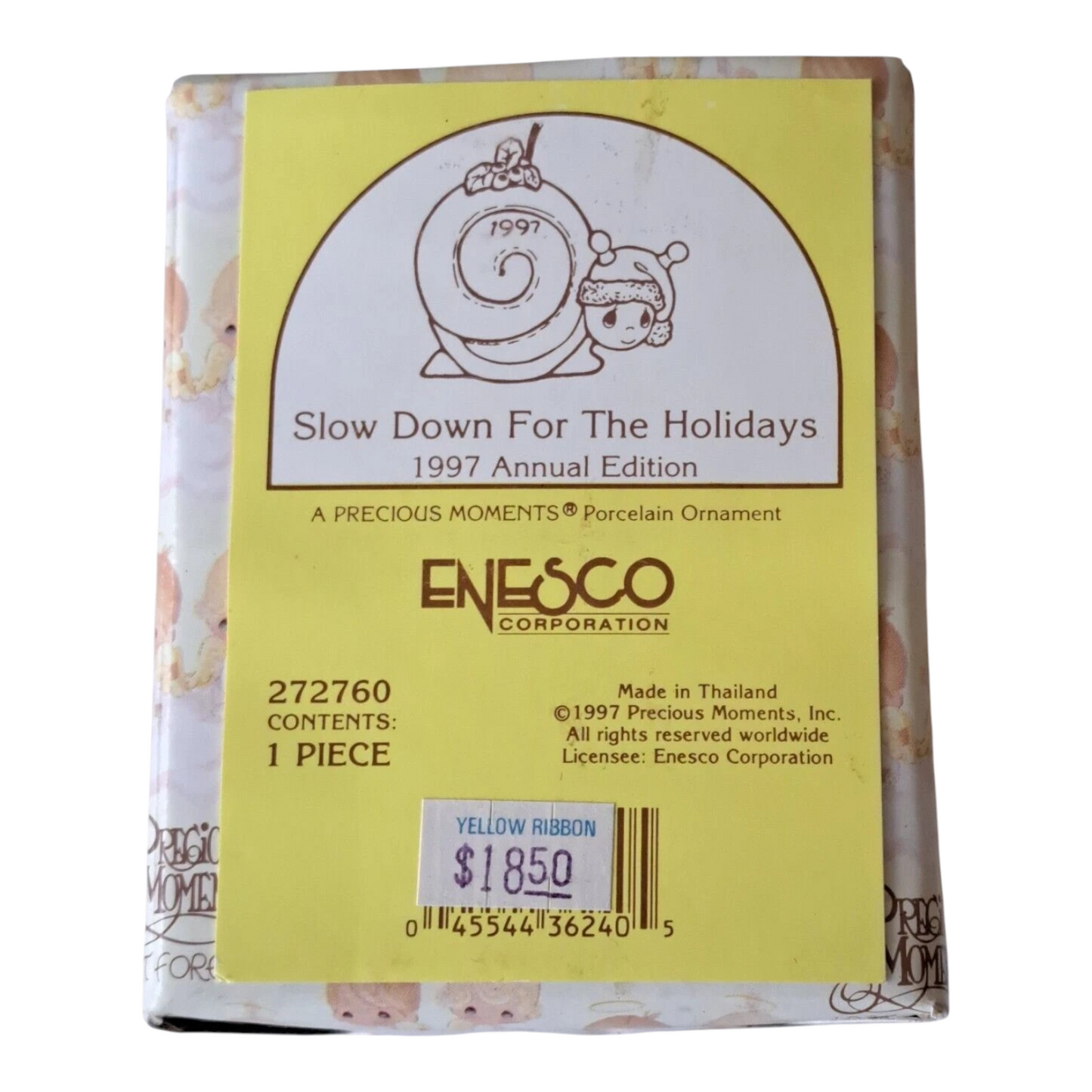 1997 Slow Down For The Holidays (Precious Moments) 272760