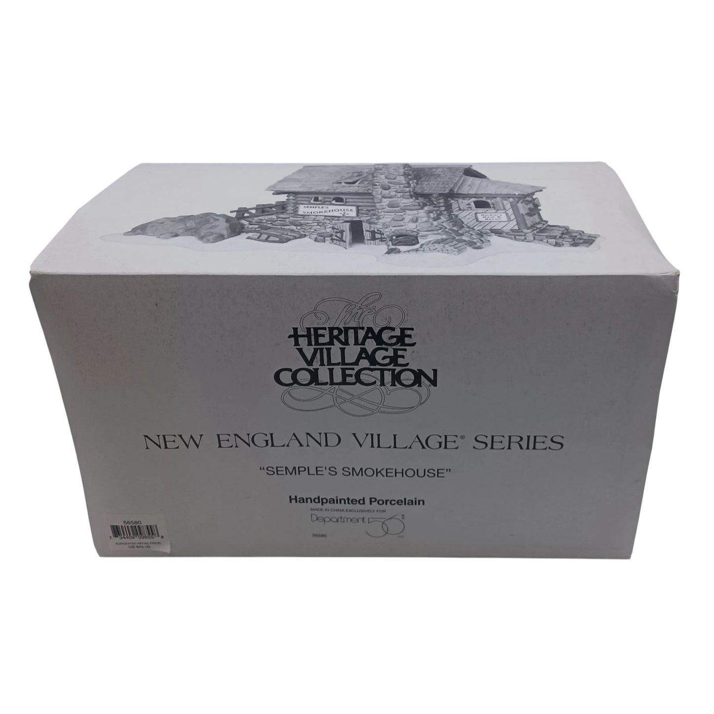 2000 Semple’s Smokehouse – New England Village Series (Department 56) 56580