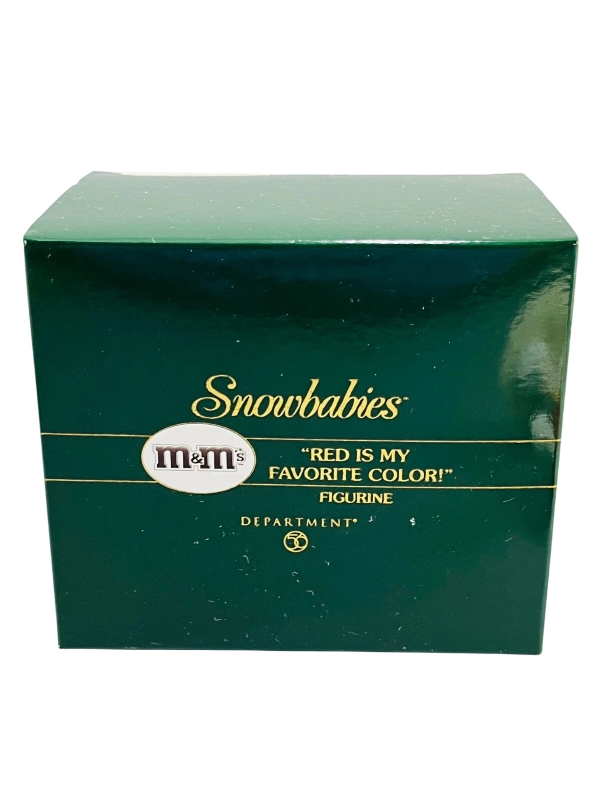 2004 Red Is My Favorite Color! Figurine - M & M Snowbabies (Department 56) F923771