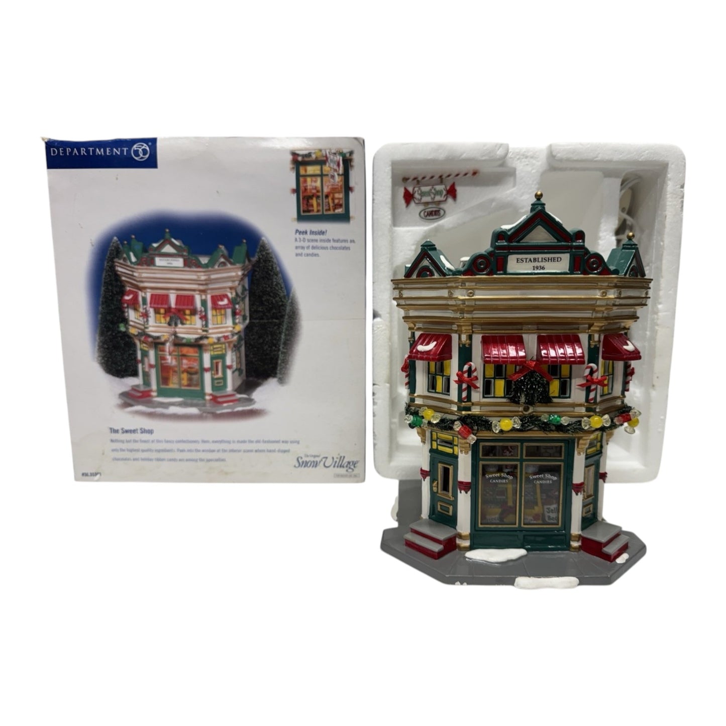 2002 The Sweet Shop - The Original Snow Village (Department 56) 55300