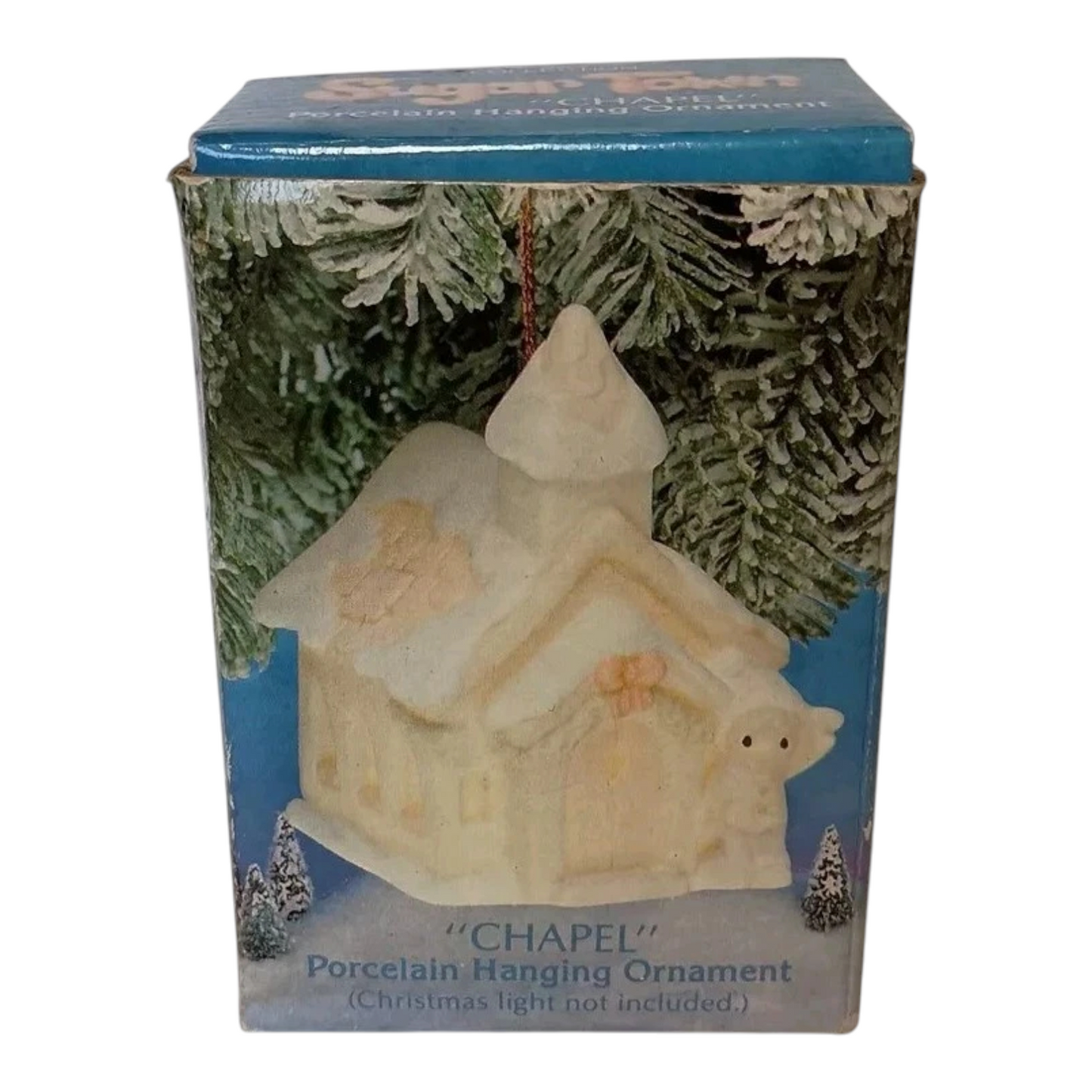 1993 Chapel - Porcelain Haning Ornament (Precious Moments) 530484