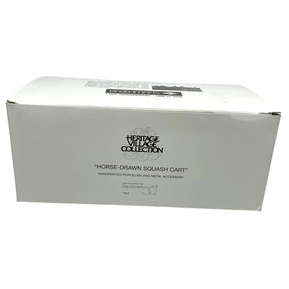 1995 Horse-Drawn Squash Cart (Department 56) 753-6