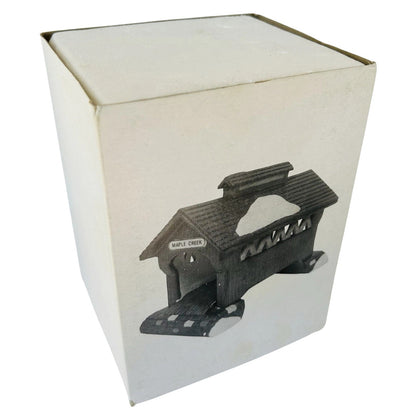 Vintage Red Covered Bridge (Department 56) 5987-0