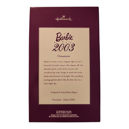 2003 Barbie 2003 (Barbie Porcelain)