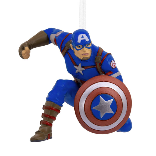 2HCM4672 Captain America Hallmark Ornament (Marvel Avengers) 2HCM4672 Image1