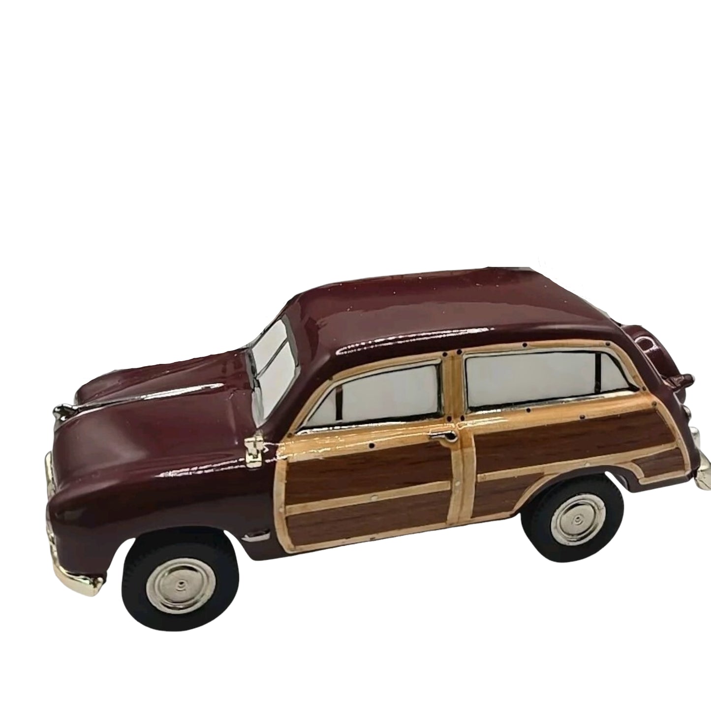 Vintage Snow Village Classic Cars - 1949 Ford Woody Wagon (Department 56) 55288
