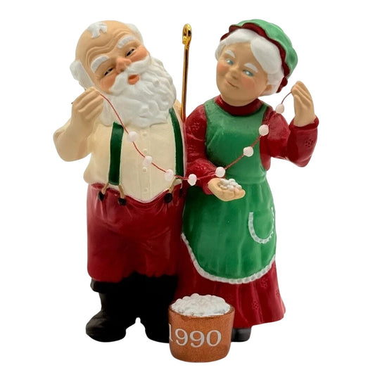 1990 Popcorn Party (Mr. and Mrs. Claus)