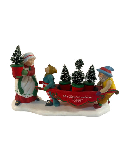 Vintage Deliverying the Christmas Greens (Set of 2) - Heritage Village Collection (Department 56) 56373