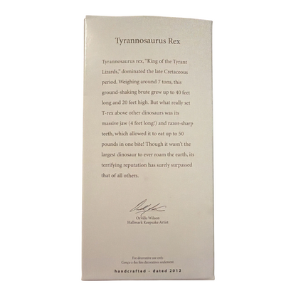 2012 Tyrannosaurus Rex (Dinosaur)