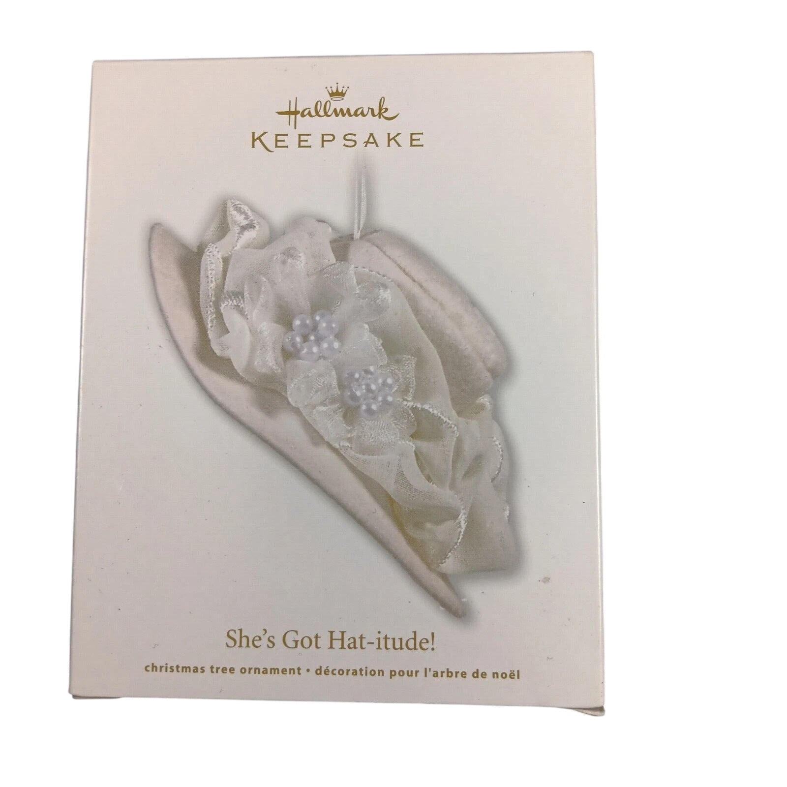 2011 She's Got Hat-itude! Hallmark Ornament (Flowers) QXG4837