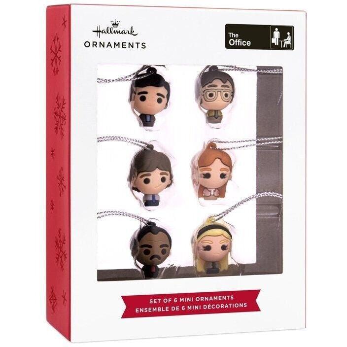 3HCM1322 Set of 6 Mini Ornaments (The Office)