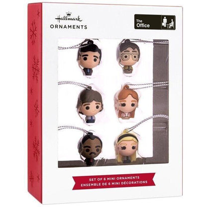 3HCM1322 Set of 6 Mini Ornaments (The Office)