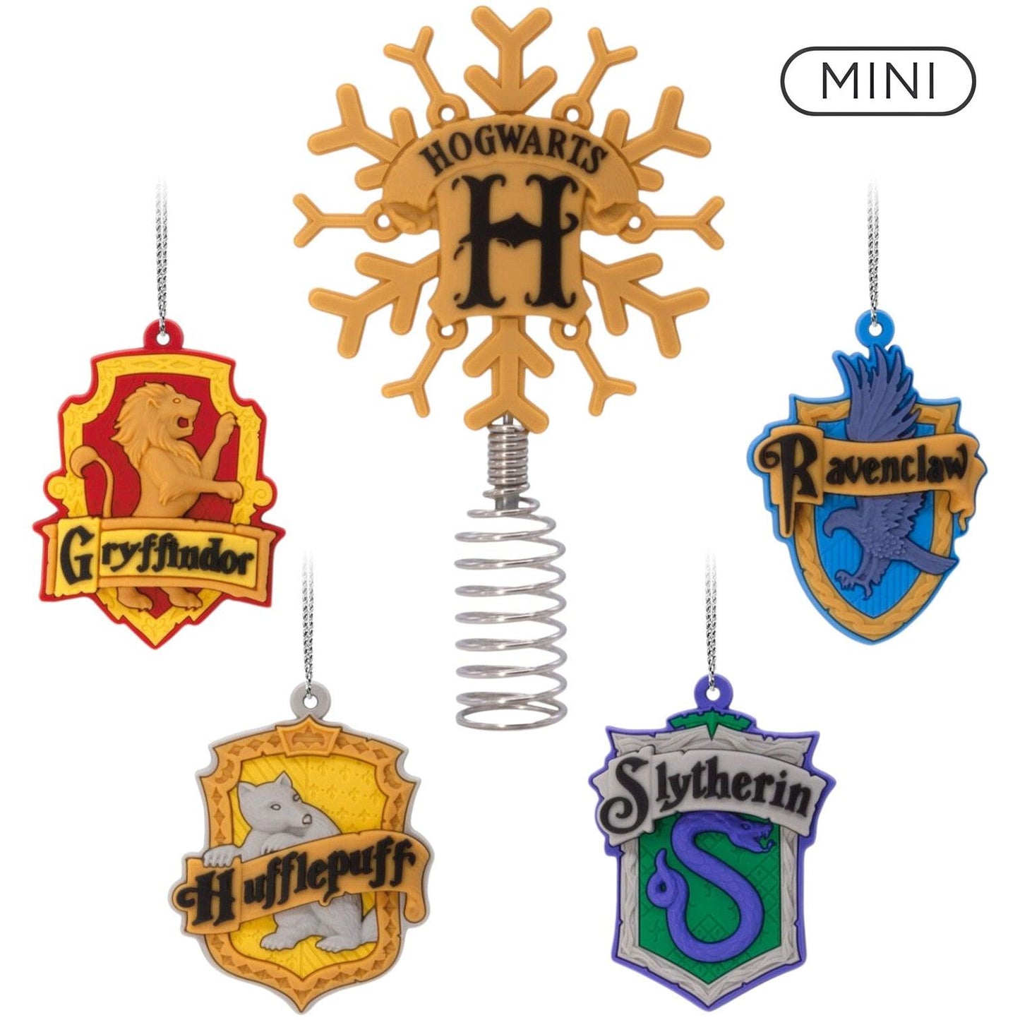 2024 Harry Potter 4 Mini Christmas Tree Ornaments (Harry Potter)