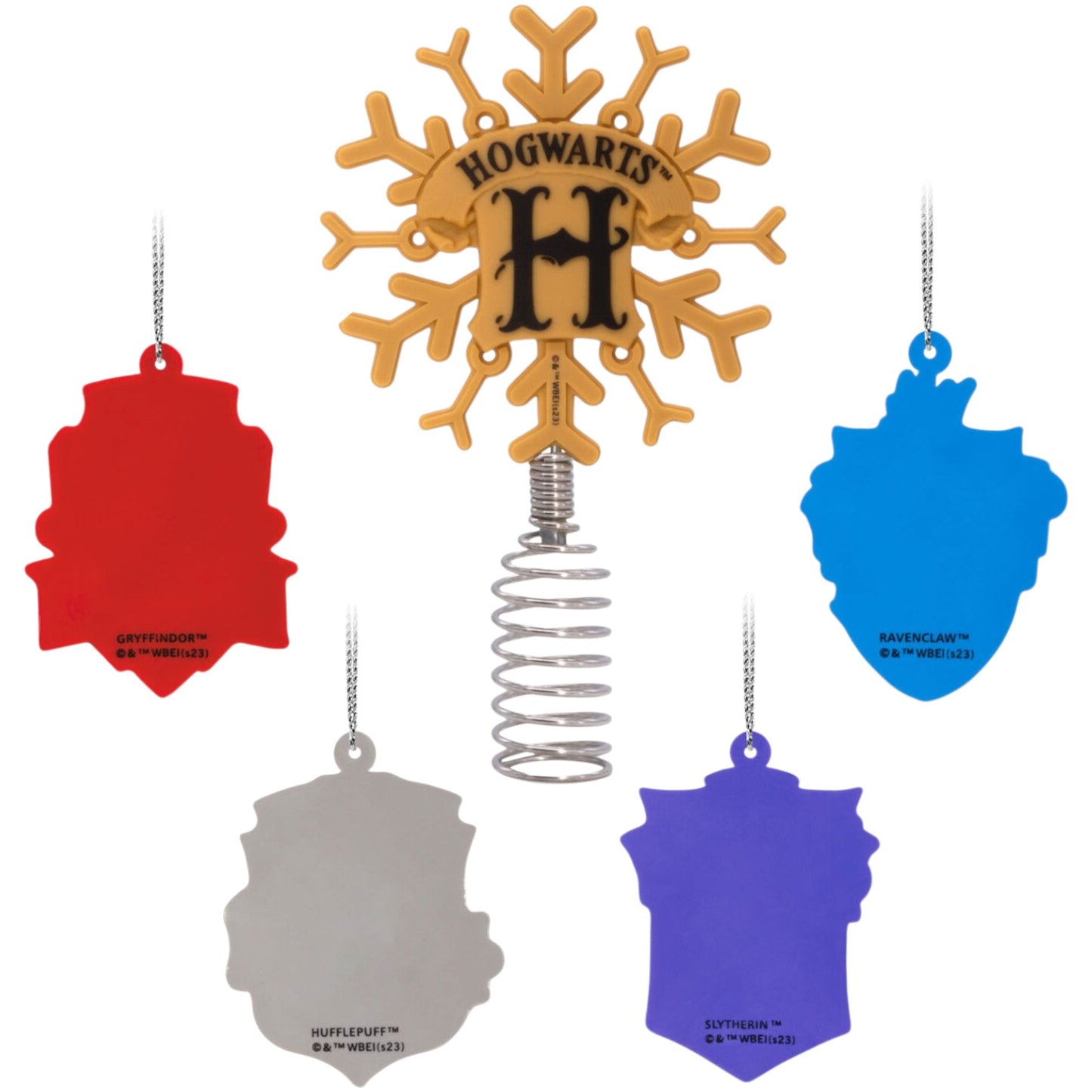2024 Harry Potter 4 Mini Christmas Tree Ornaments (Harry Potter)