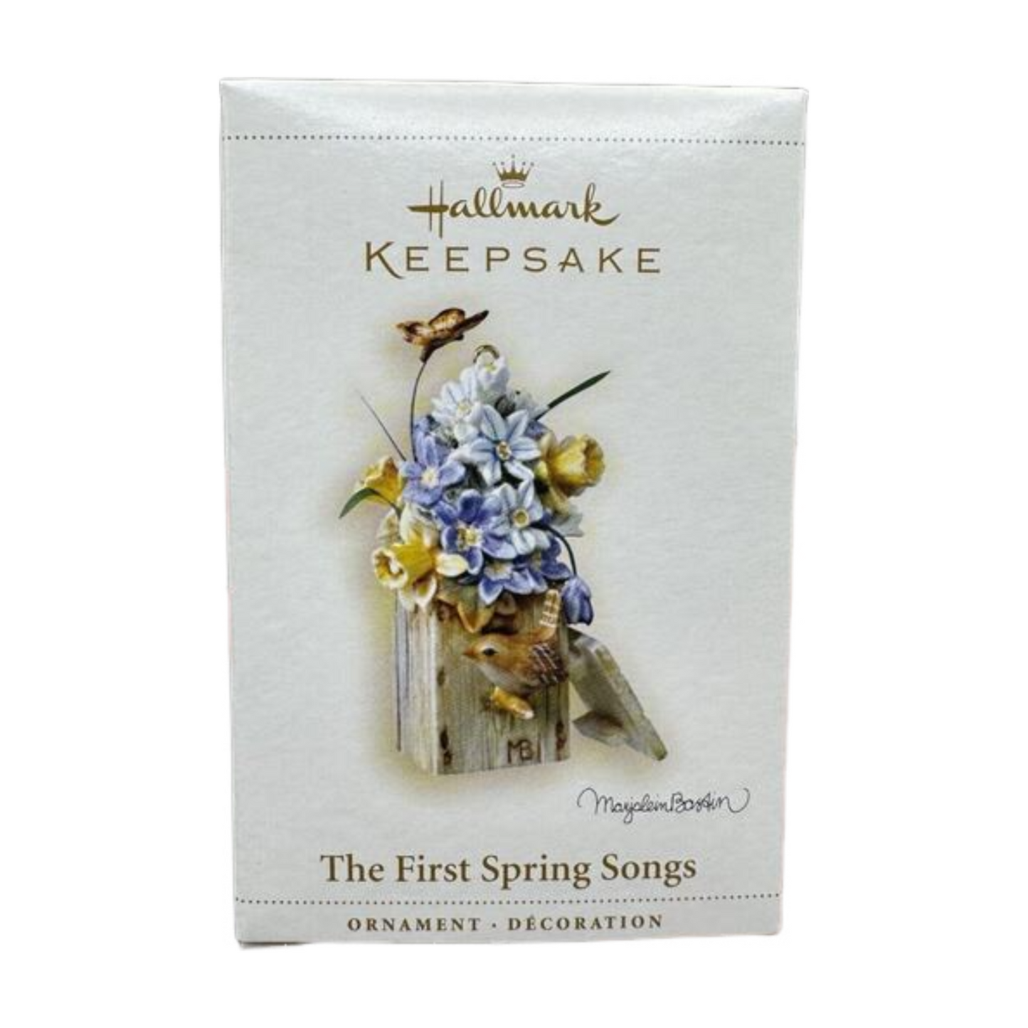 2006 The First Spring Songs Hallmark Ornament (Marjolein Bastin) QEO8276
