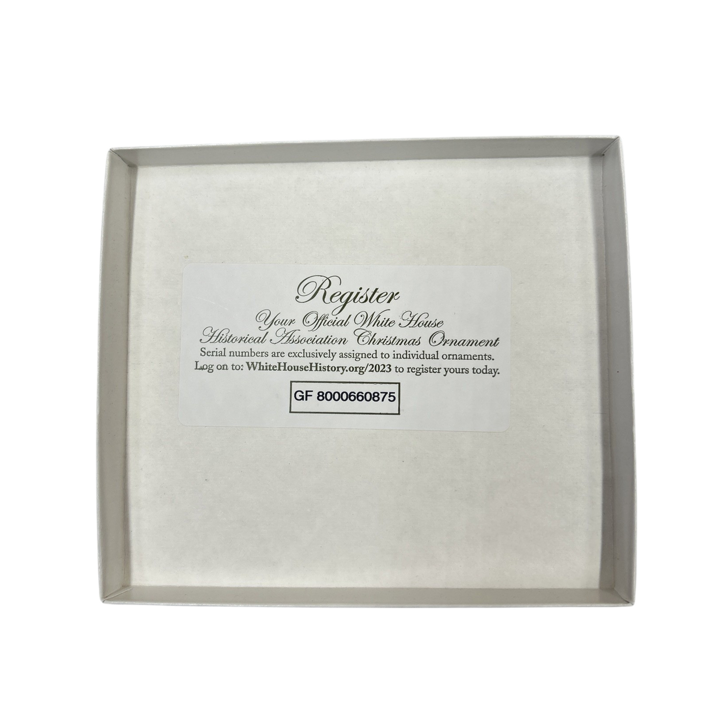 2023 White House Historical Association (White House) WH2023