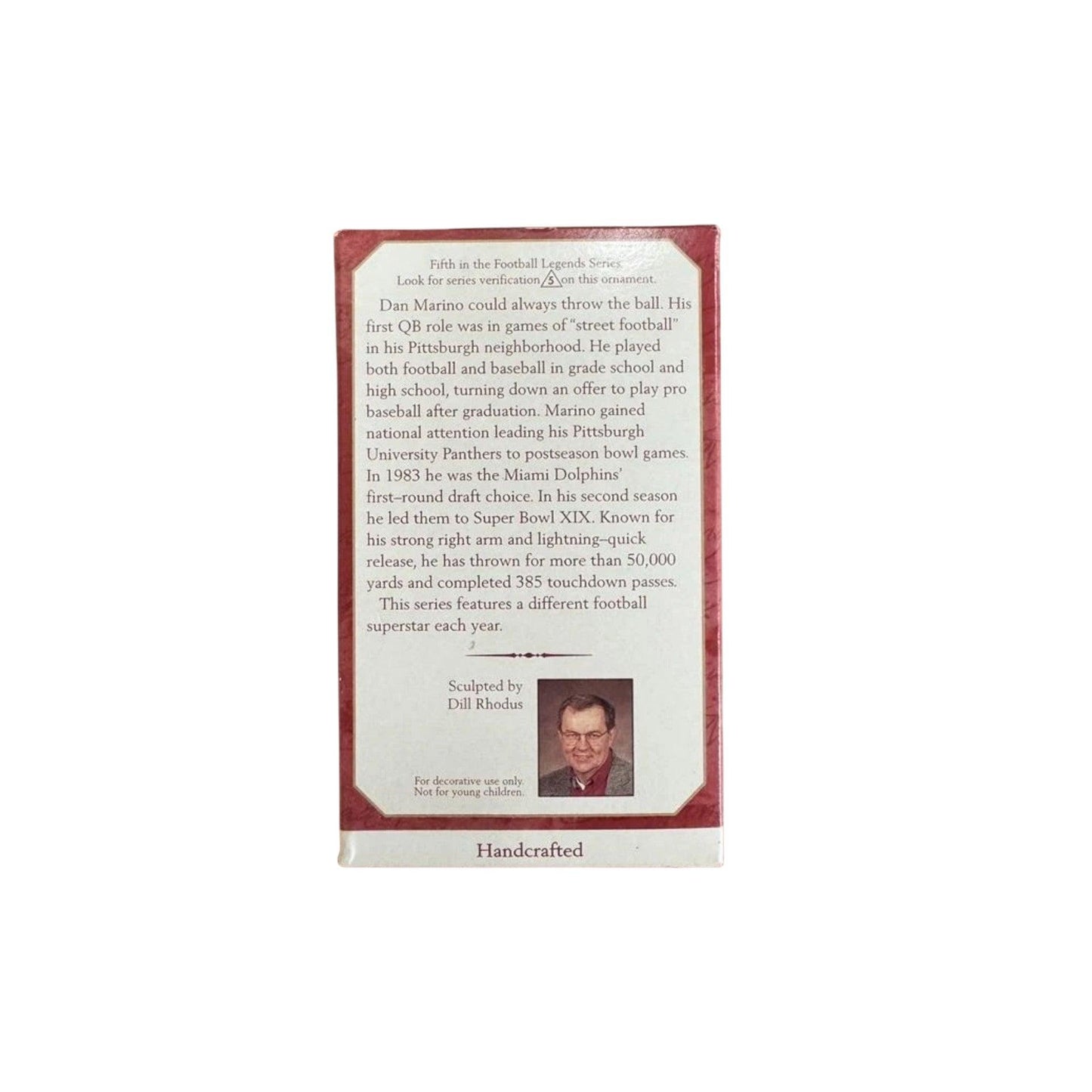 1999 Dan Marino (Football Legends)
