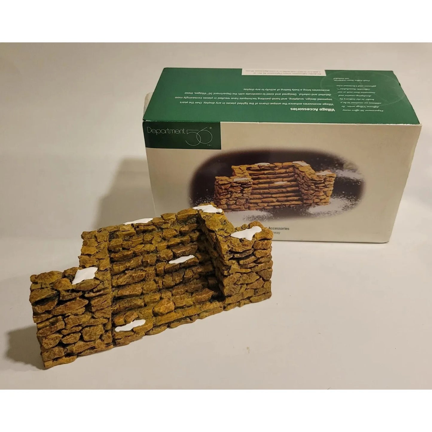 Vintage Village Accessories - Stone Stairway (Department 56) 52725