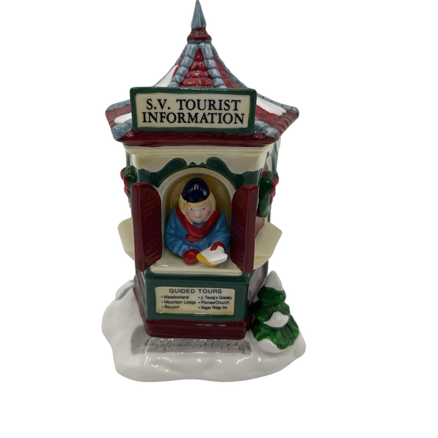 1993 “Tour the Village” – Original Snow Village (Department 56, Item #54526)