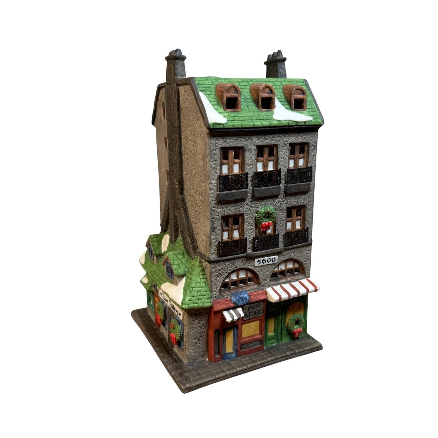 1987 “Toy Shop & Pet Store” – Department 56 “Christmas in the City” Series (Item #65129)