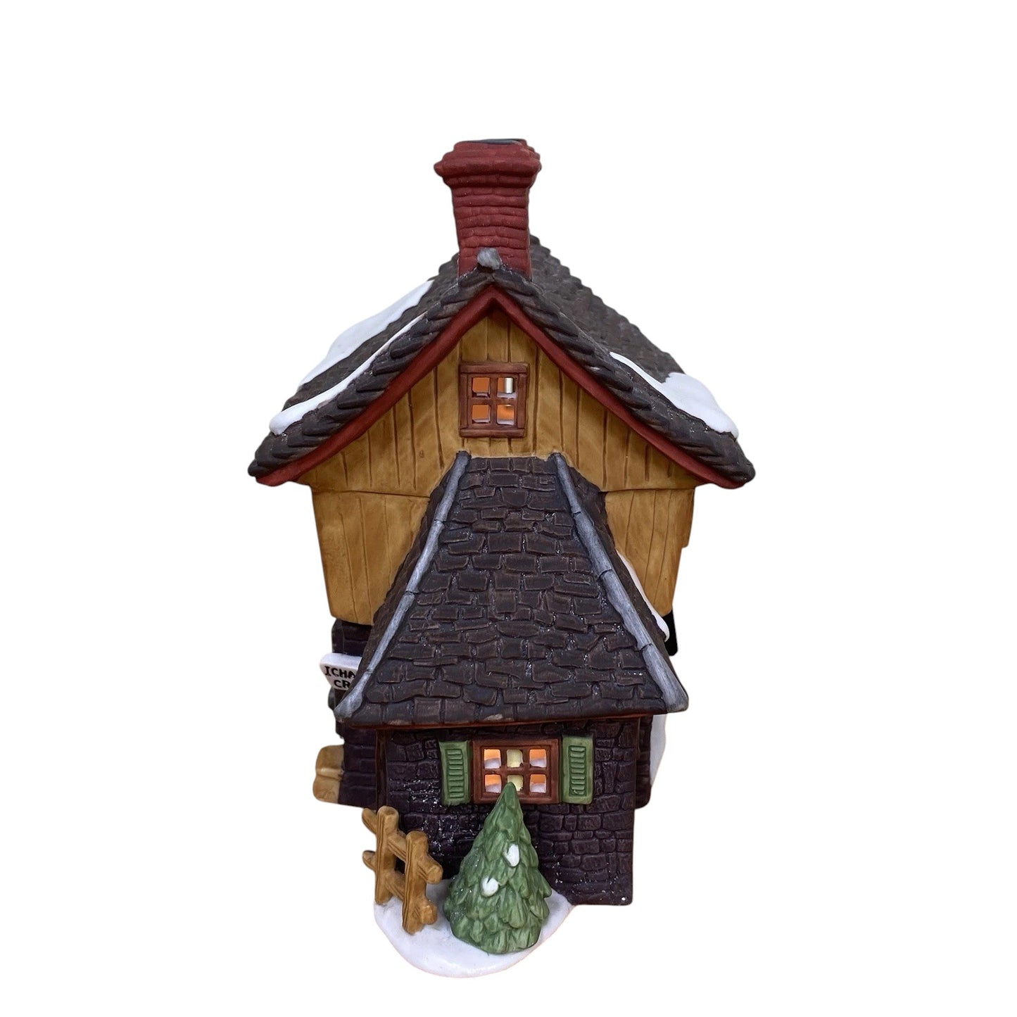 Vintage Ichabod Crane's Cottage - New England Village (Department 56) 1480785