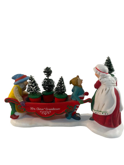 Vintage Deliverying the Christmas Greens (Set of 2) - Heritage Village Collection (Department 56) 56373