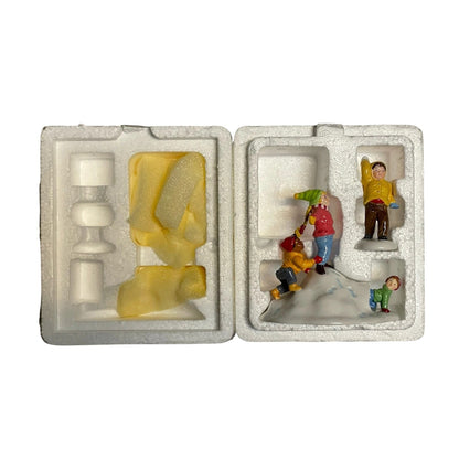 Vintage Fun in the Snow (Set of 2) - The Original Snow Village (Department 56) 55125