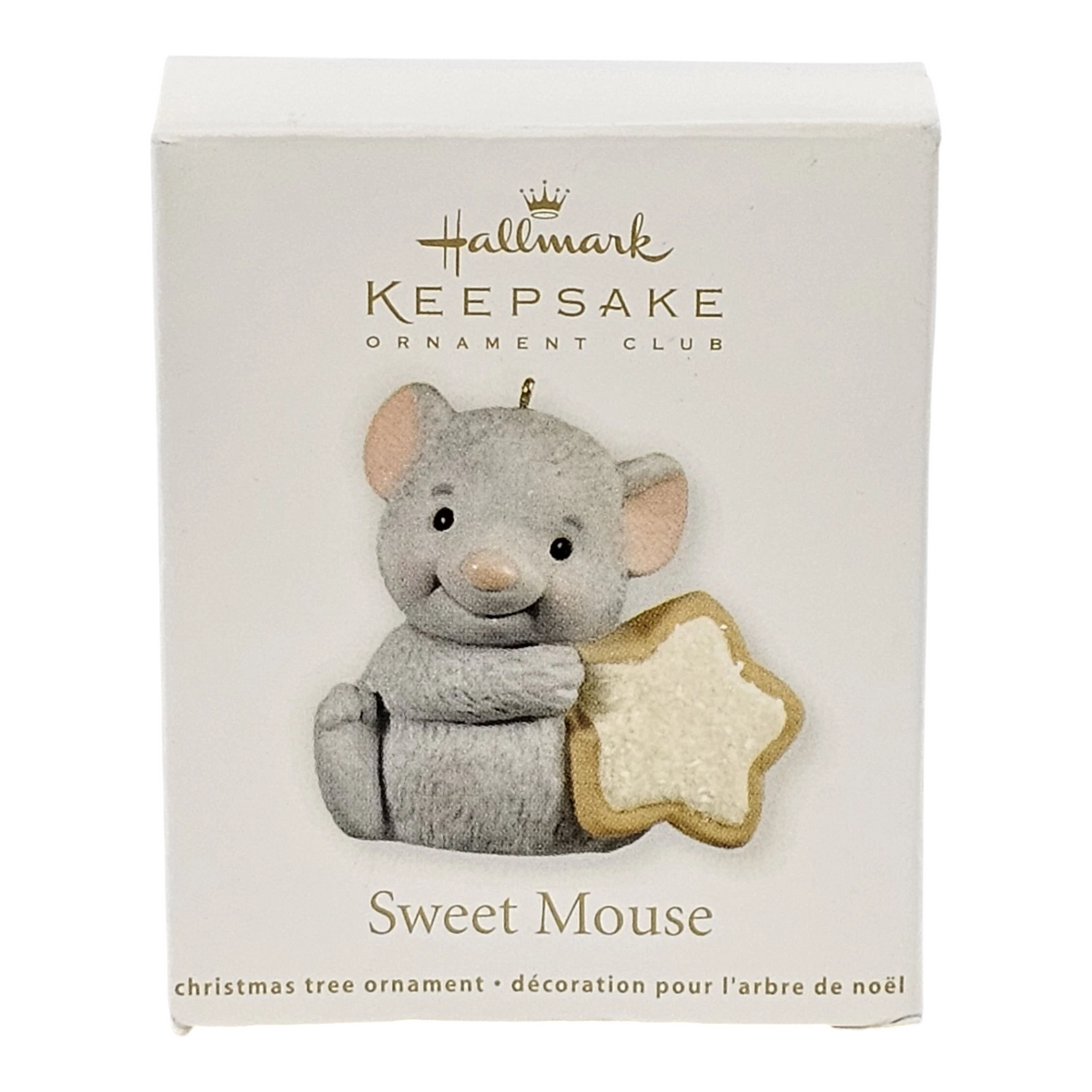 Hallmark Mouse 2012 Sweet Mouse Hallmark Ornament (Star) LPR3801 – Already Christmas