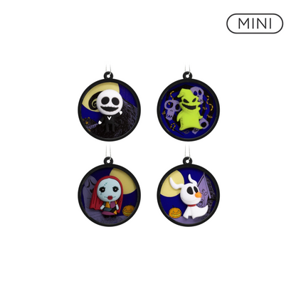 3HCM3066 4 Miniature Hallmark Ornament (Tim Burton's The Nightmare Before Christmas) 3HCM3066 Image1