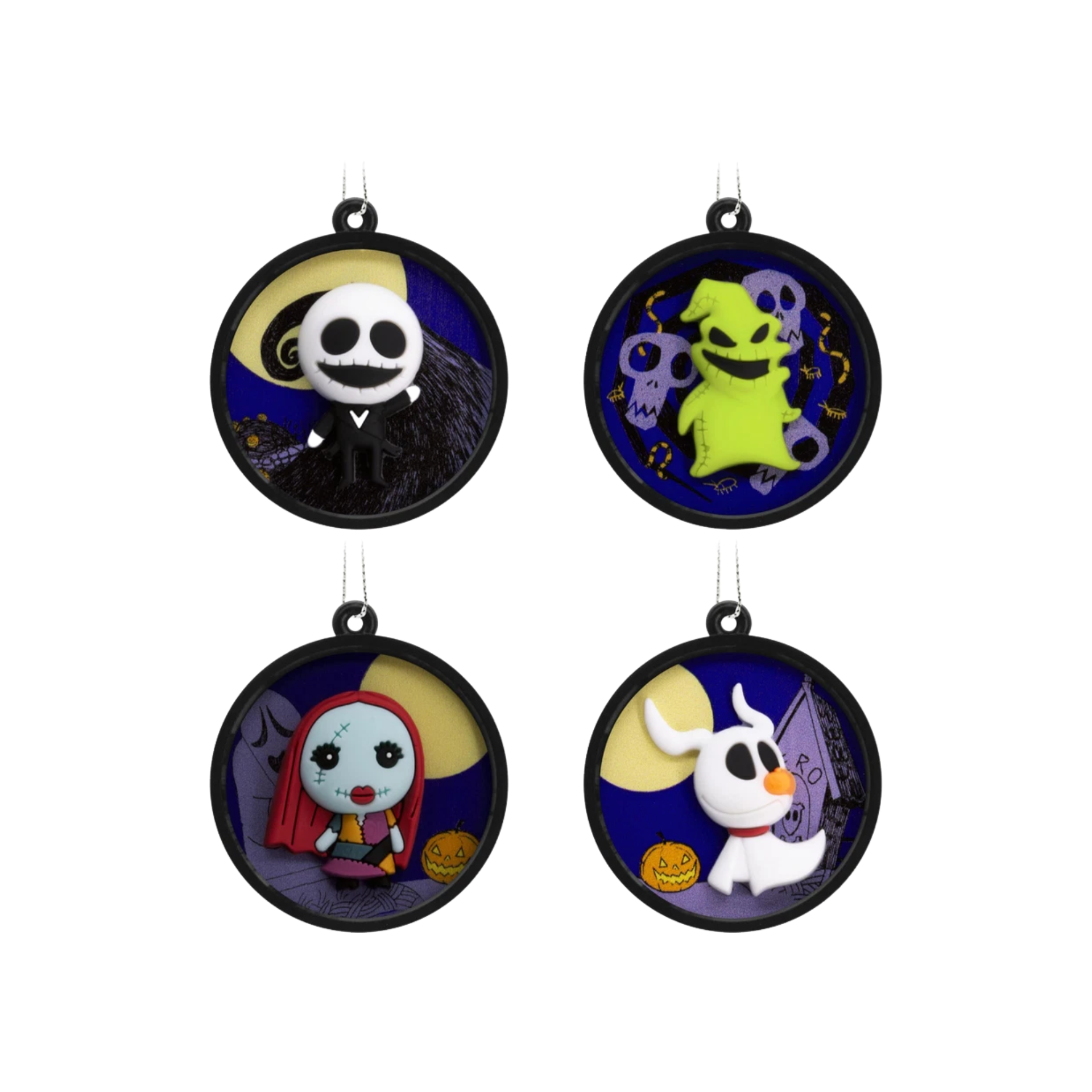 3HCM3066 4 Miniature Hallmark Ornament (Tim Burton's The Nightmare Before Christmas) 3HCM3066 Image4