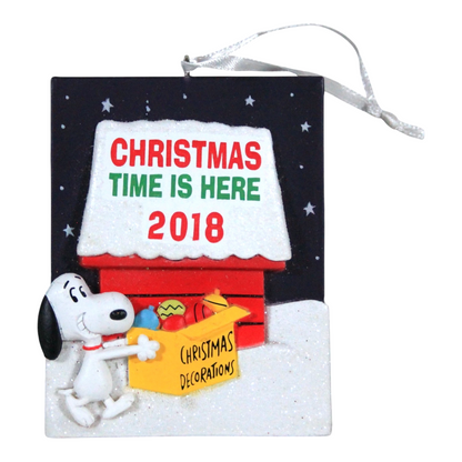 2018 Peanuts Snoopy With Dog House