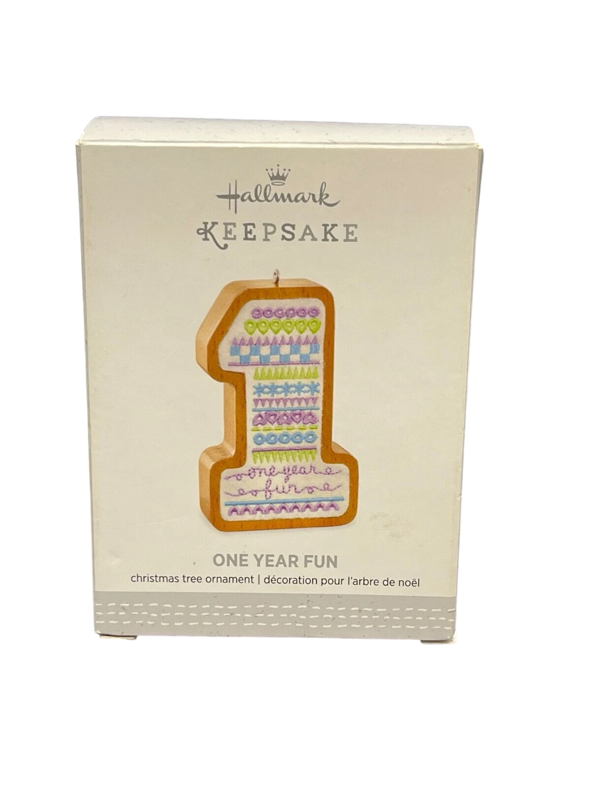 2017 One Year Fun Hallmark Ornament (Year) QHX1124