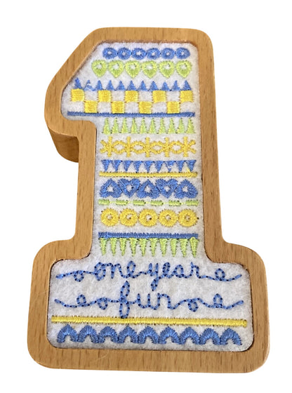 2017 One Year Fun Hallmark Ornament (Year) QHX1124