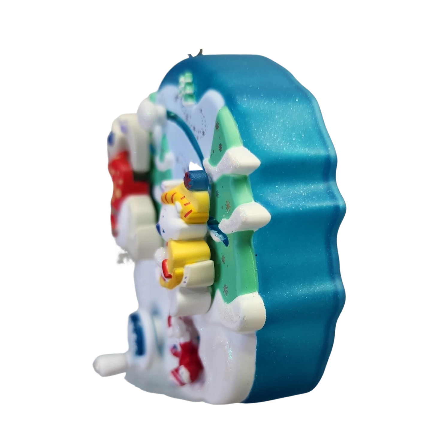 2008 Snowball Fight! Hallmark Ornament (Spin-A-Majigs) QP1114