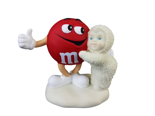 2004 Red Is My Favorite Color! Figurine - M & M Snowbabies (Department 56) F923771