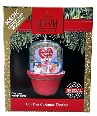 1991 Our First Christmas Together Hallmark Ornament (Our First Christmas Together) QLX7137