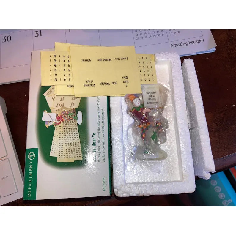 Vintage Hear Ye, Hear Ye (Department 56) 55523