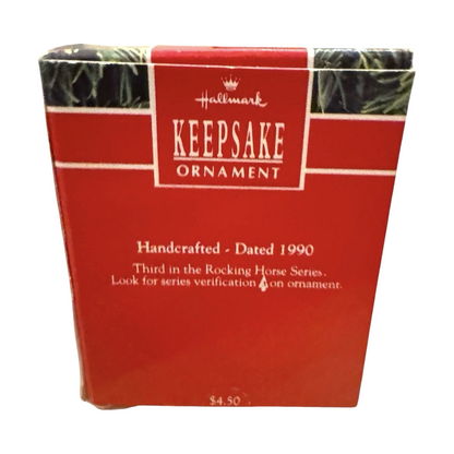 1990 Pinto - Turquoise Rockers (Miniature Rocking Horse)